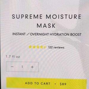 NUORI  Supreme moisture  mask NEW BNIB 🌷instant / overnight  hydration booster